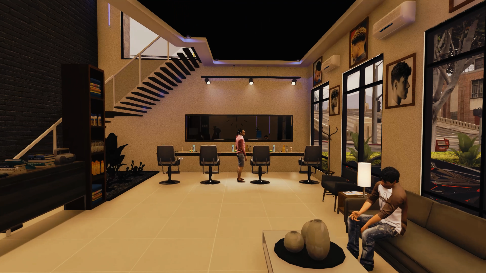 001.Barber & Saloon FiveM MLO — rpbazzar