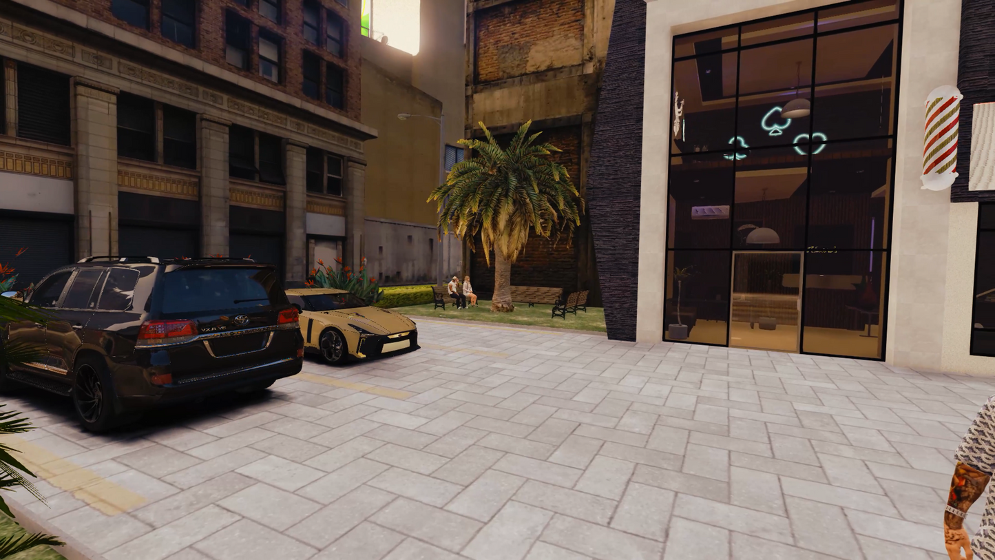 001.Barber & Saloon FiveM MLO — rpbazzar