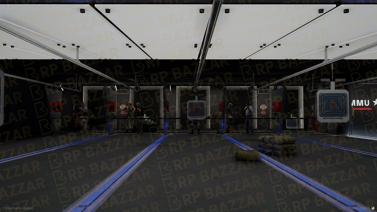 Military Ammunation Store FiveM MLO — GTA RP Interior — ESX QB QBOX — RPBazzar