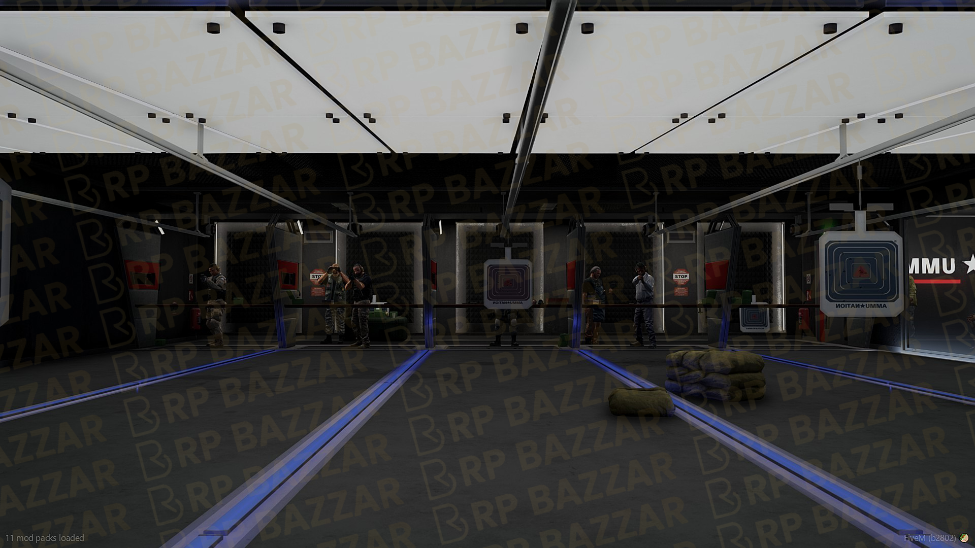 Military Ammunation Store FiveM MLO — GTA RP Interior — ESX QB QBOX — RPBazzar