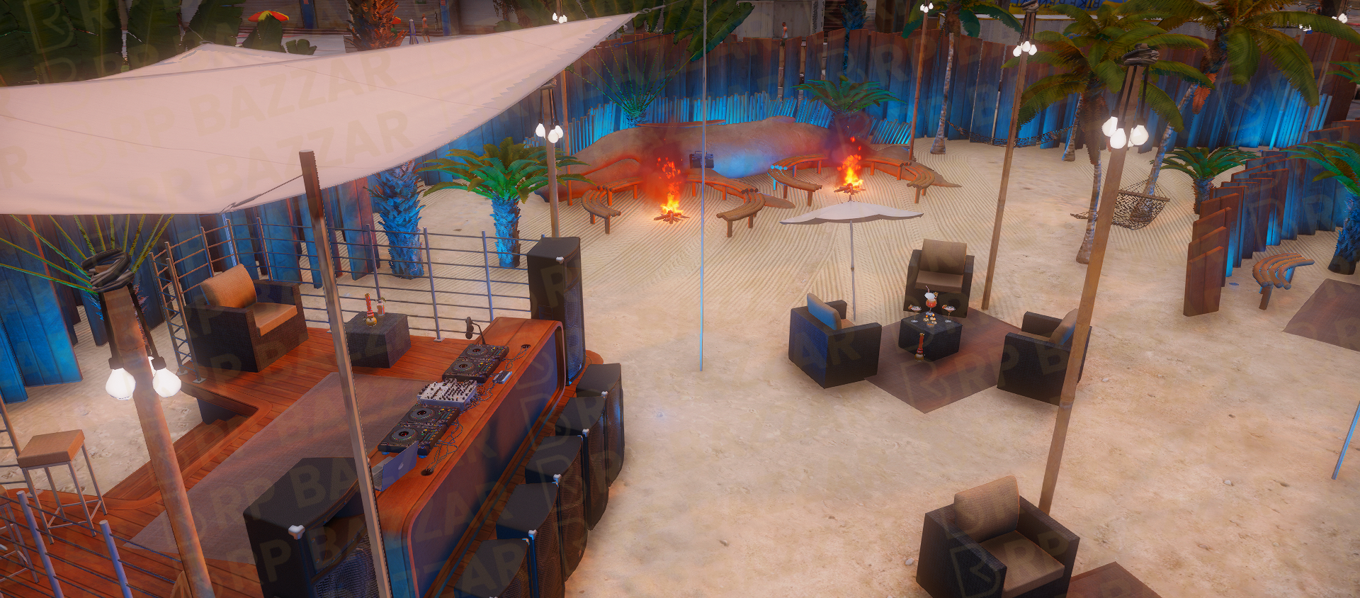 Beach Sided Area #004