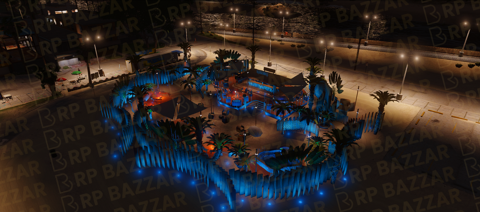 Beach Sided Area #004