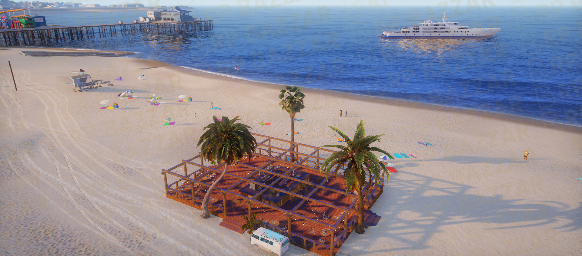Beach Sided Area #005