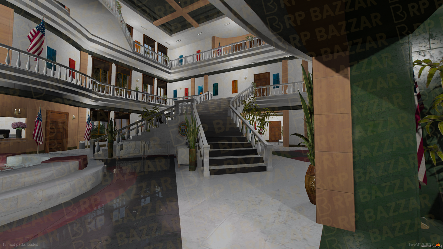015.Cityhall FiveM MLO — rpbazzar