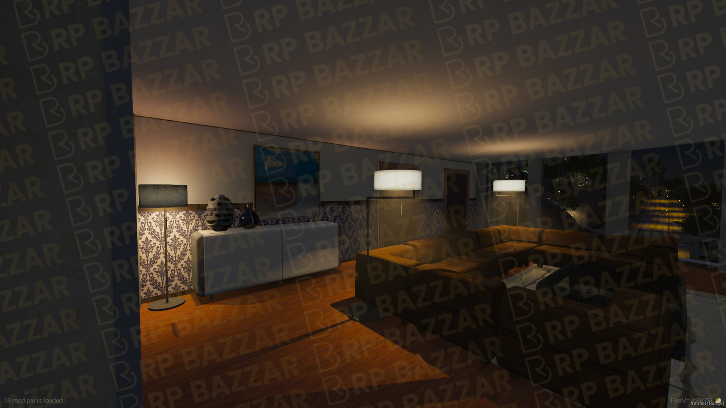 Classic Apartment FiveM MLO — GTA RP Interior — ESX QB QBOX — RPBazzar