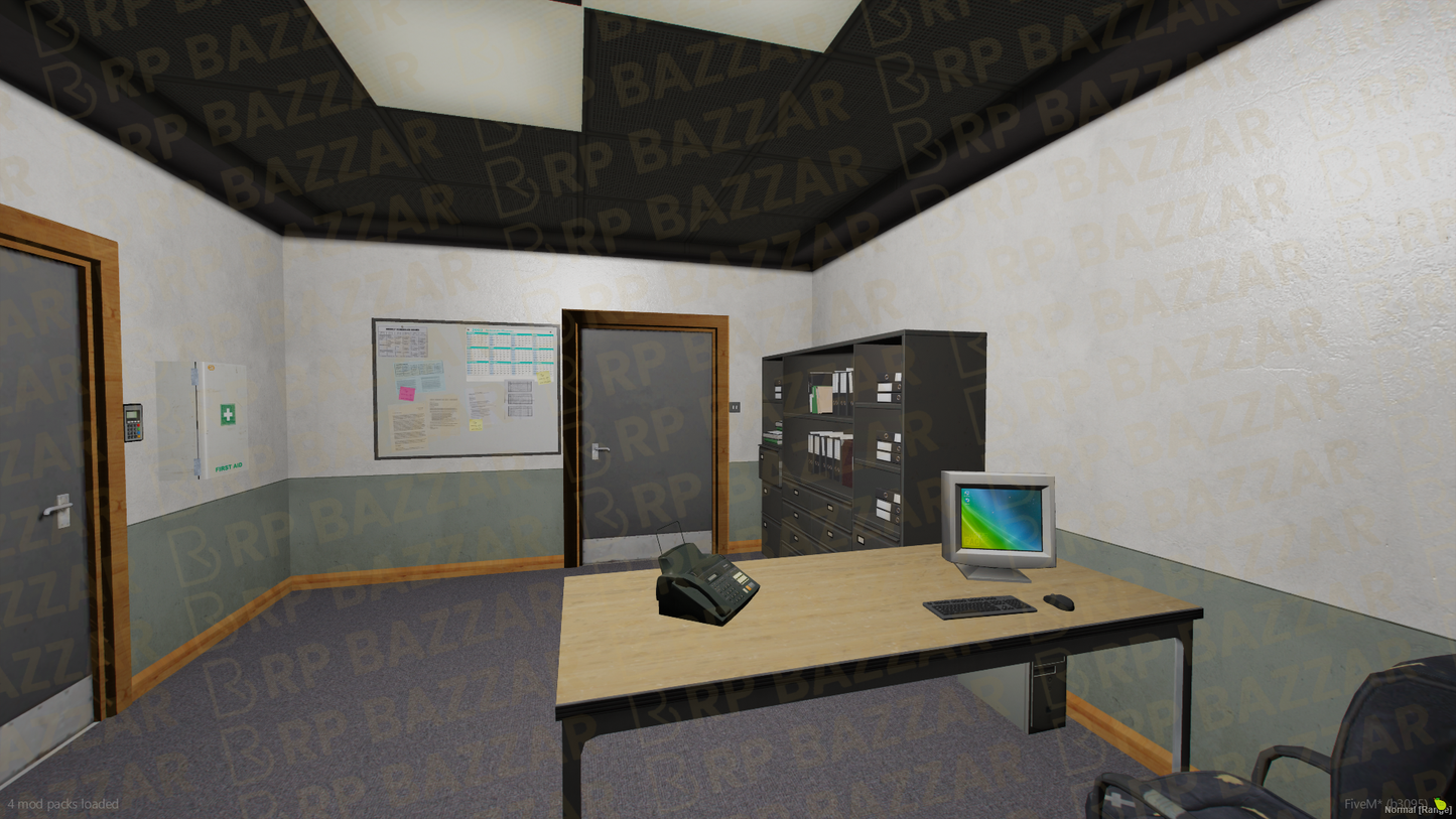 Combat Police Traning FiveM MLO — GTA RP Interior — ESX QB QBOX — RPBazzar