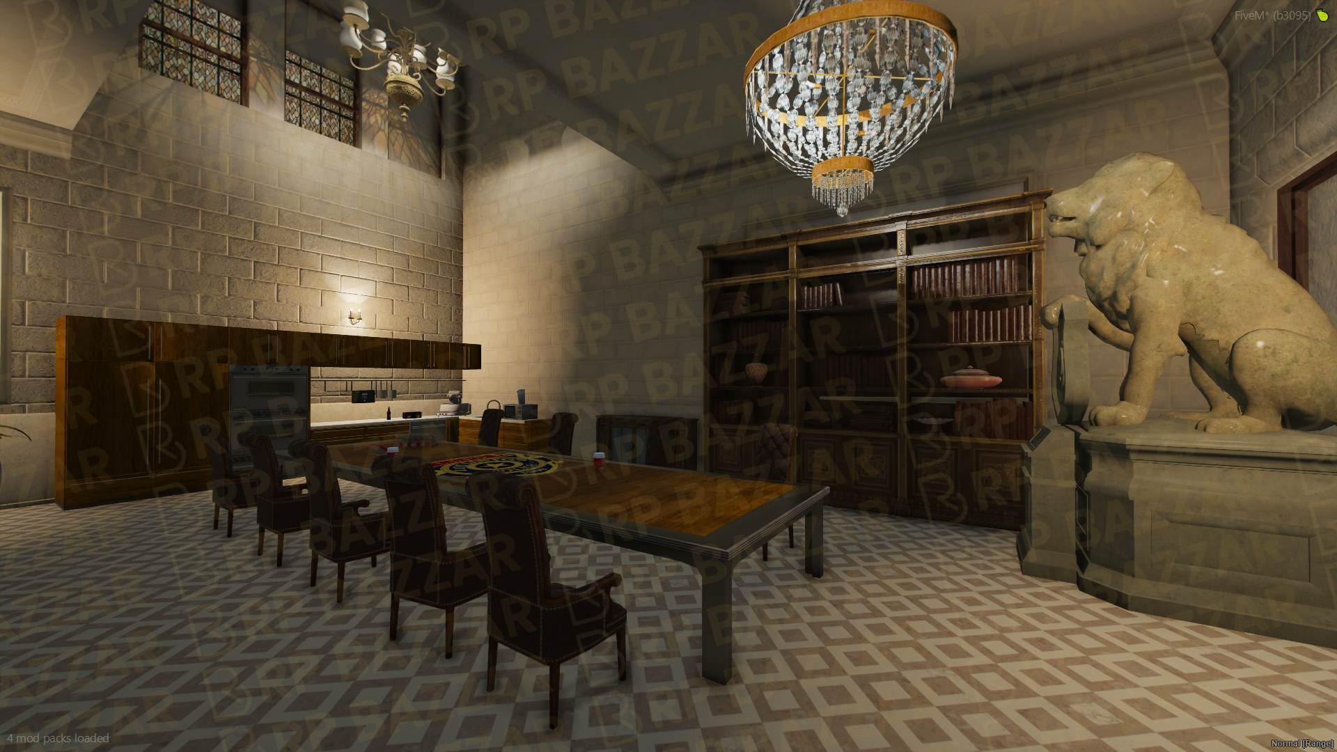 Mountain Police Station FiveM MLO — GTA RP Interior — ESX QB QBOX — RPBazzar