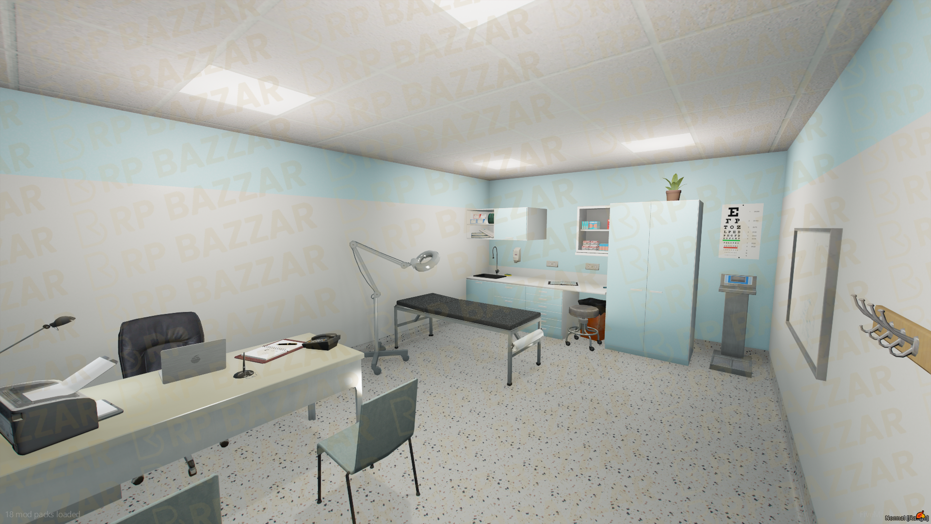 Pinecrest Hospital FiveM MLO — GTA RP Interior — ESX QB QBOX — RPBazzar