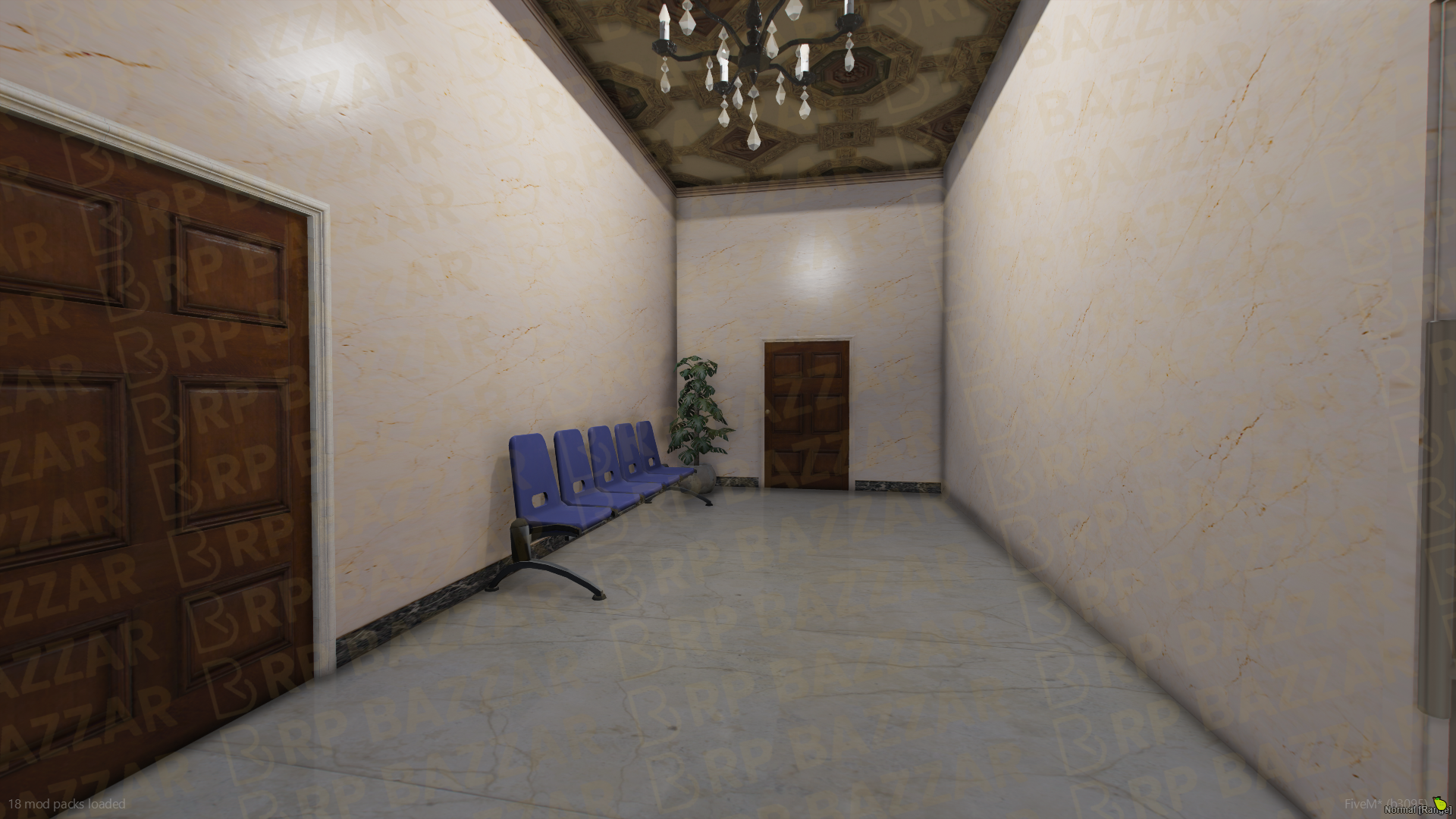 Urban City Hall FiveM MLO — GTA RP Interior — ESX QB QBOX — RPBazzar