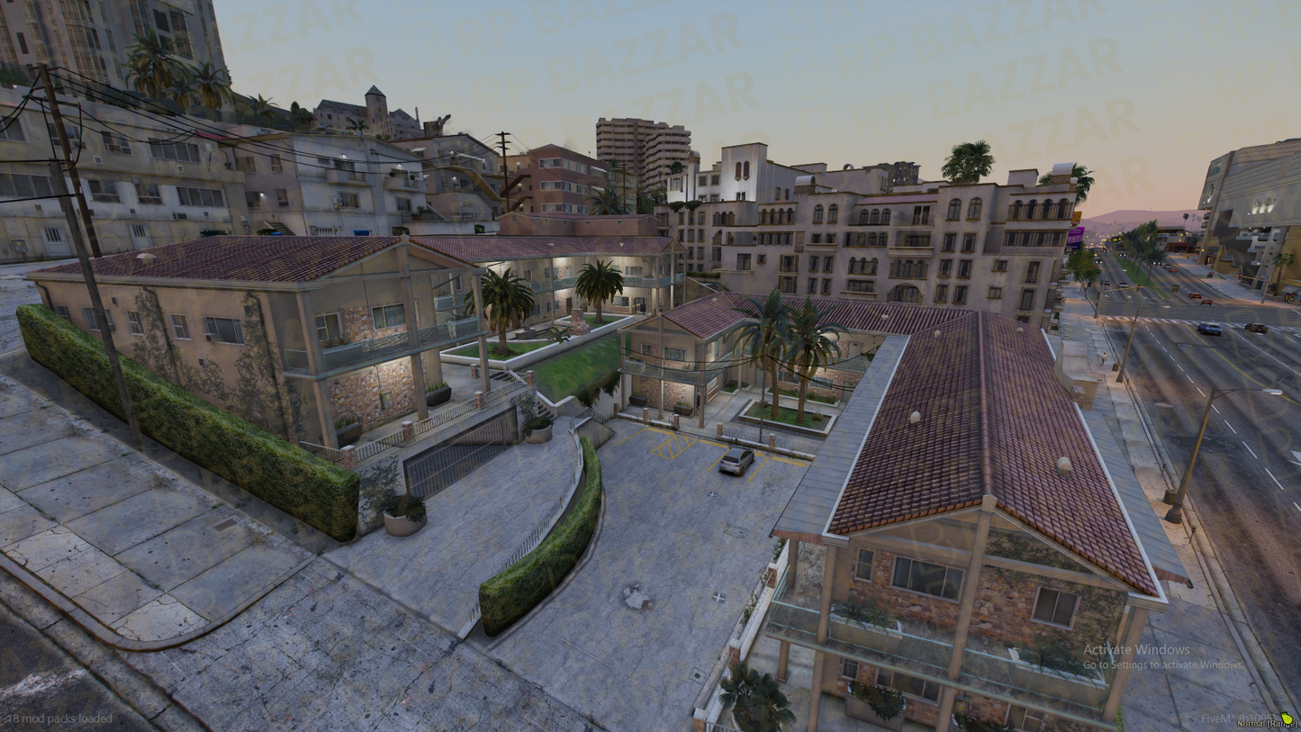 Colonial House FiveM MLO — GTA RP Interior — ESX QB QBOX — RPBazzar