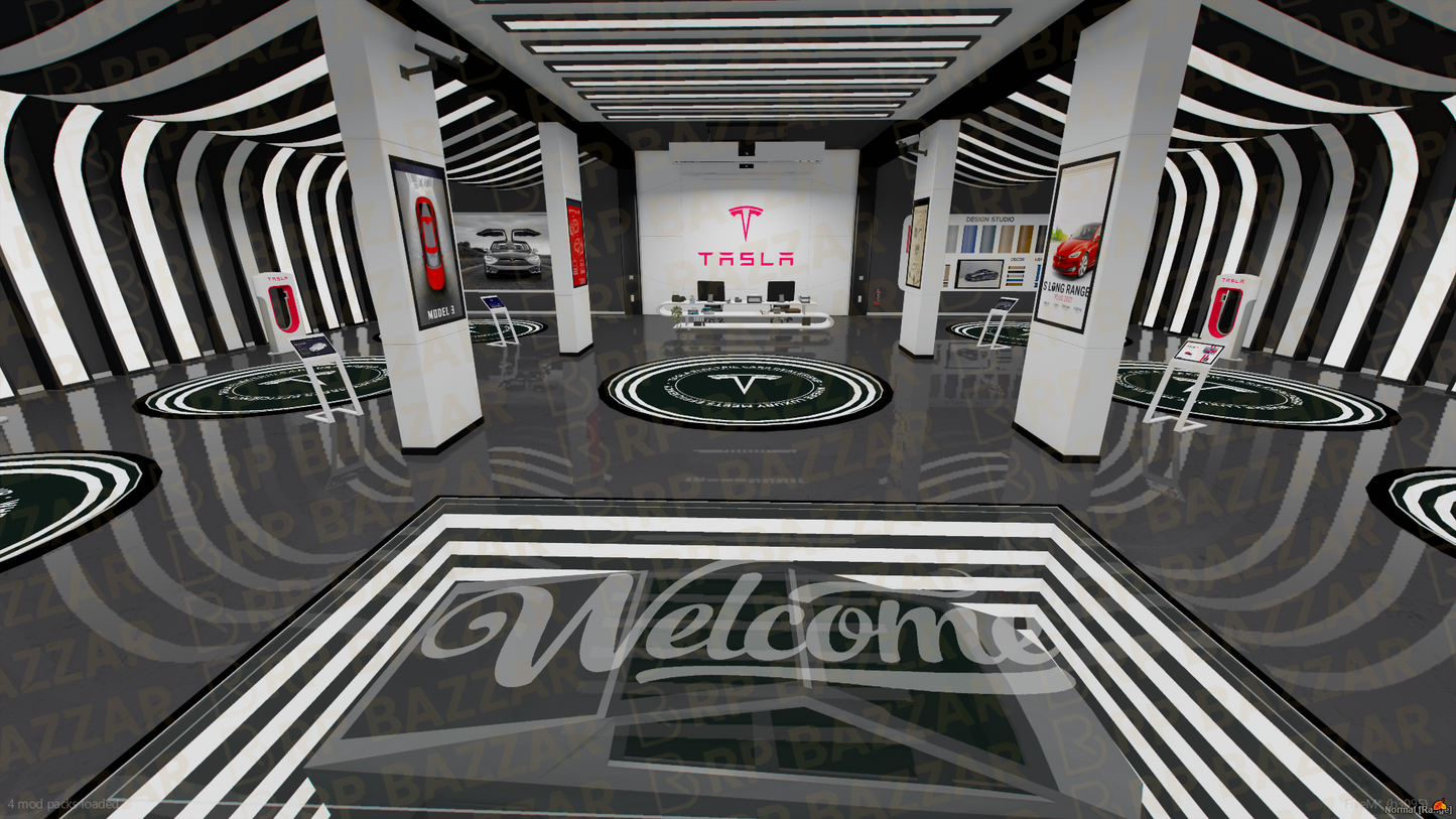 Downtown Vehicle Shop FiveM MLO — GTA RP Interior — ESX QB QBOX — RPBazzar