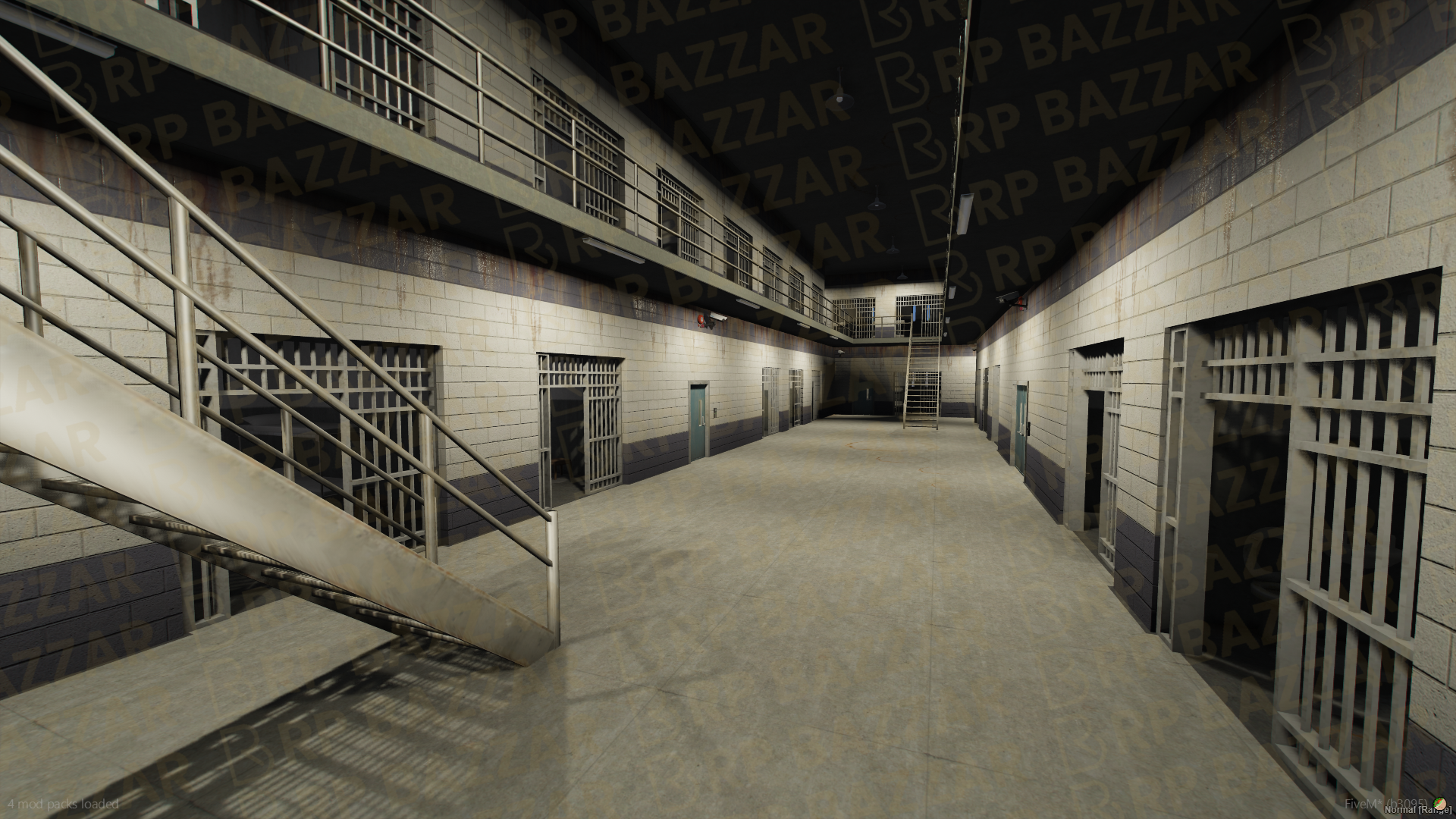 Central Prison FiveM MLO — GTA RP Interior — ESX QB QBOX — RPBazzar