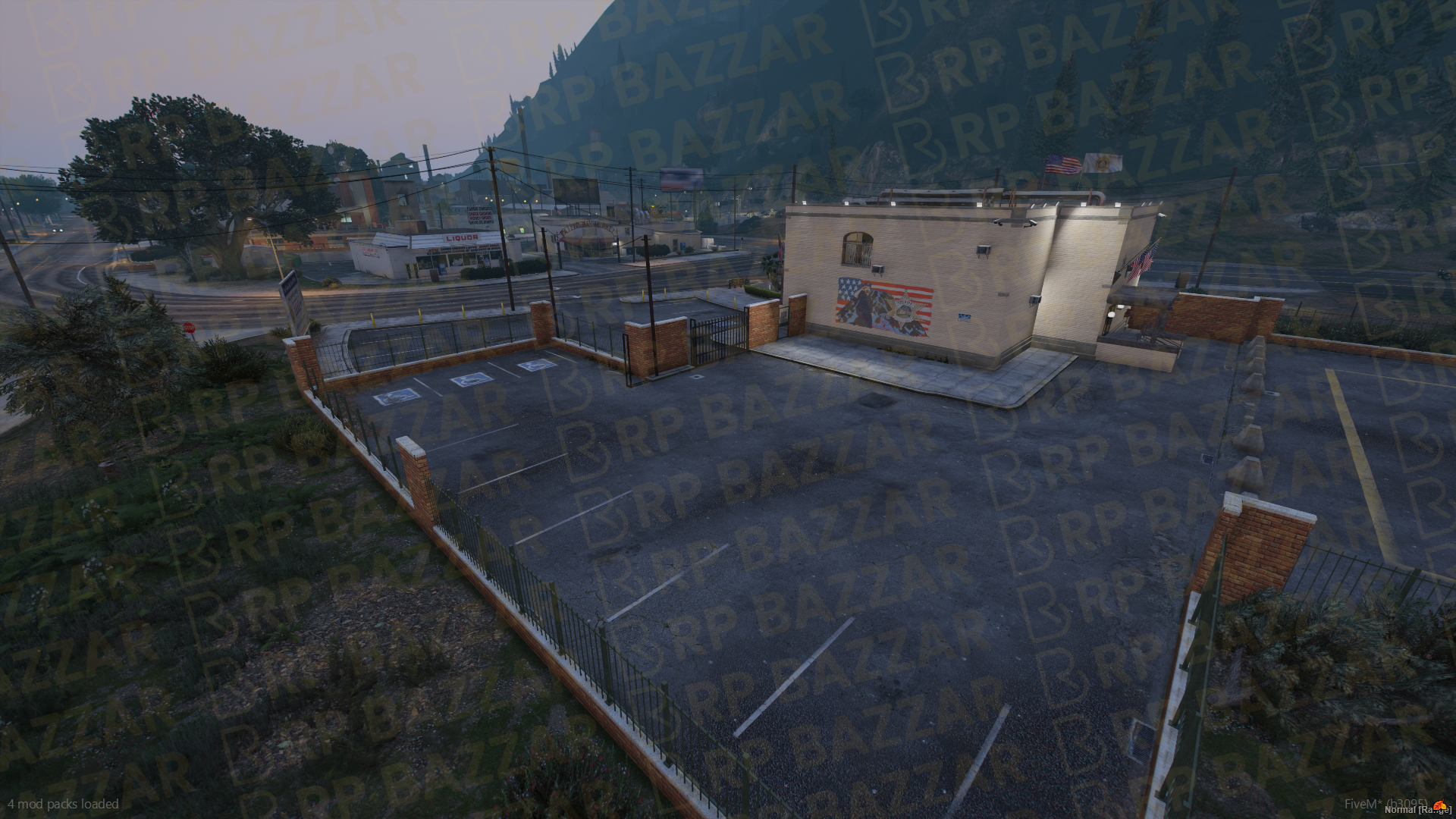 Harbor Police Station FiveM MLO — GTA RP Interior — ESX QB QBOX — RPBazzar