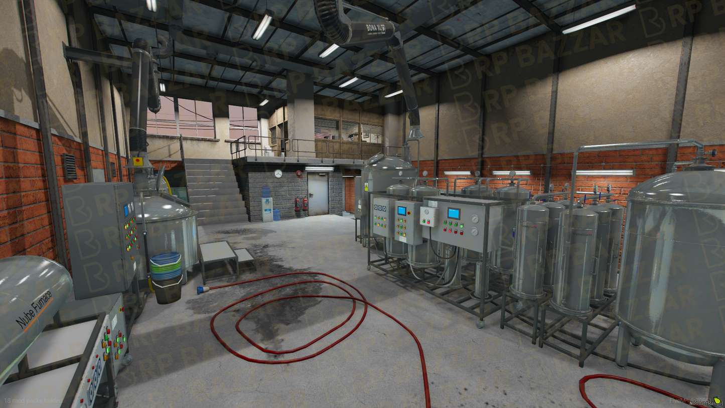 Toxic Drug Lab FiveM MLO — GTA RP Interior — ESX QB QBOX — RPBazzar