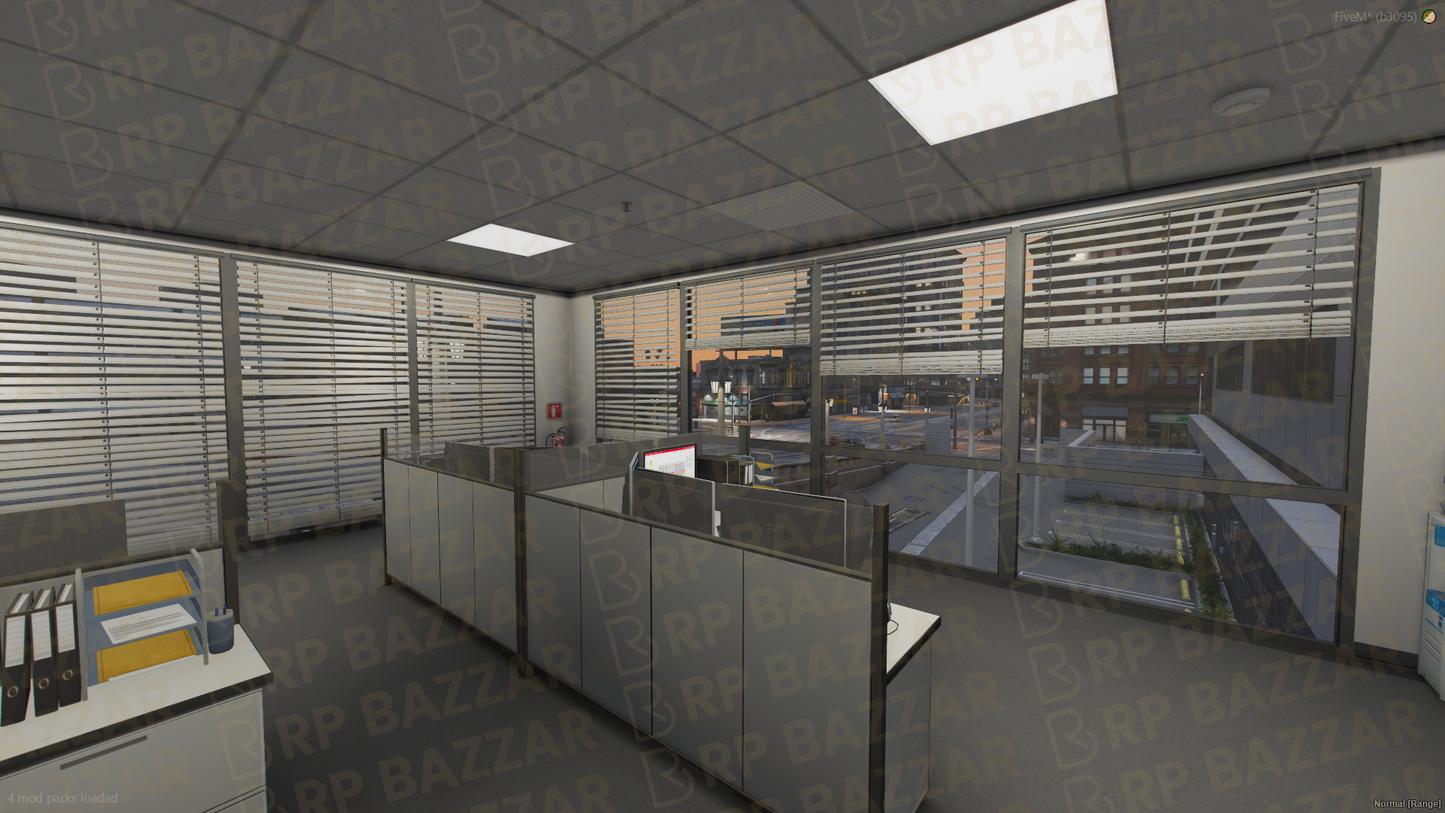 Central Police Station FiveM MLO — GTA RP Interior — ESX QB QBOX — RPBazzar