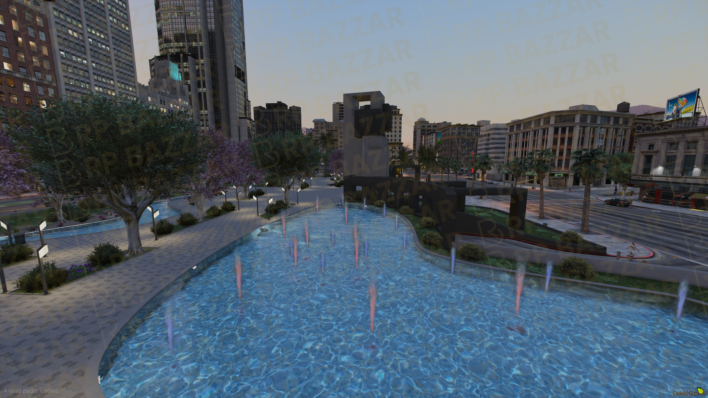 Grand Legion Square FiveM MLO — GTA RP Interior — ESX QB QBOX — RPBazzar
