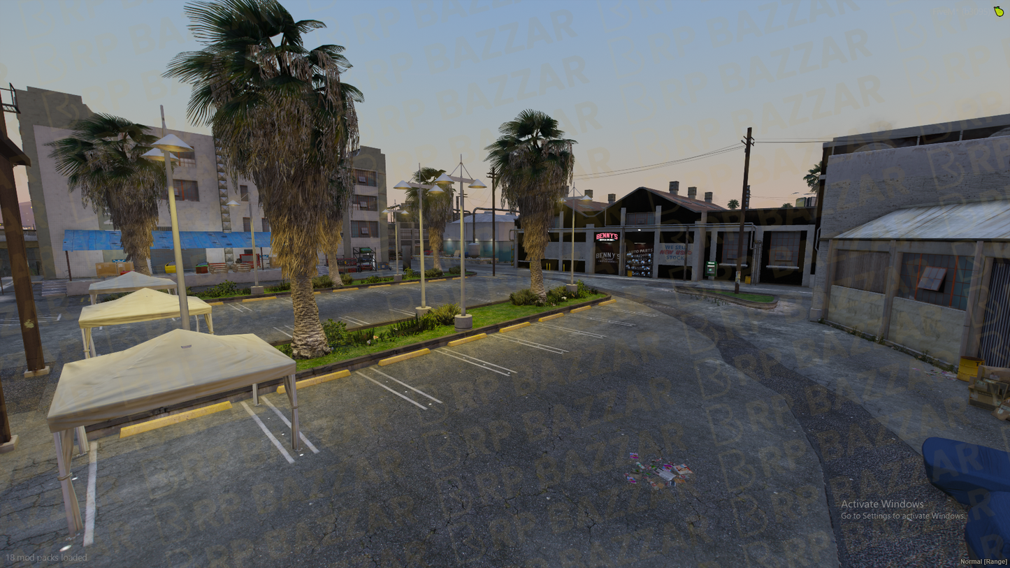 Rugged Mechanic Shop FiveM MLO — GTA RP Interior — ESX QB QBOX — RPBazzar