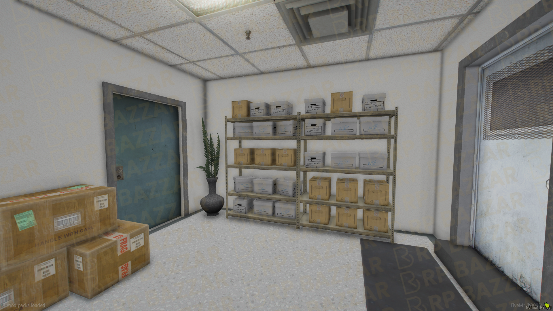 Clean Pharmacy FiveM MLO — GTA RP Interior — ESX QB QBOX — RPBazzar