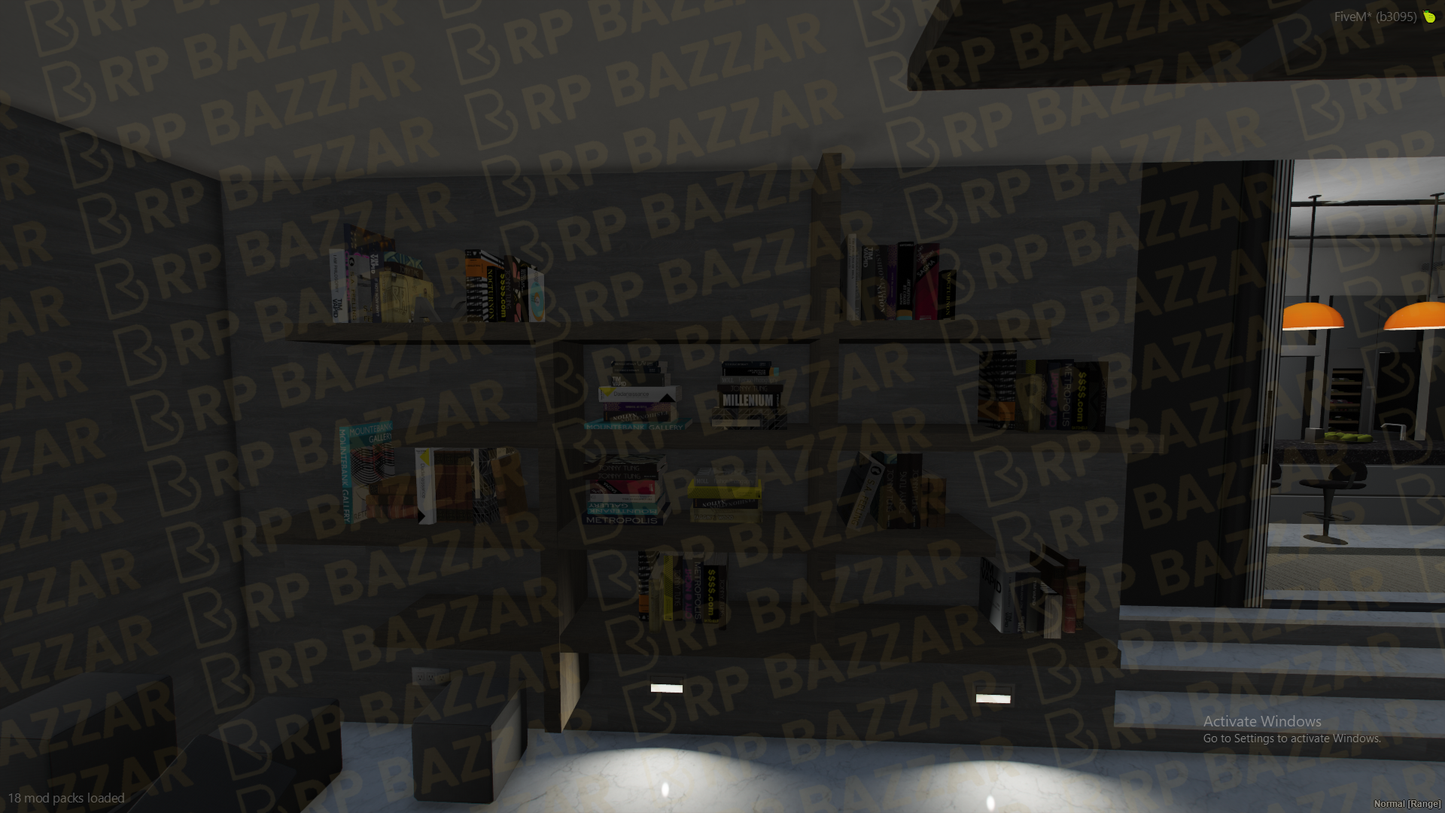 Dark Mansion FiveM MLO — GTA RP Interior — ESX QB QBOX — RPBazzar