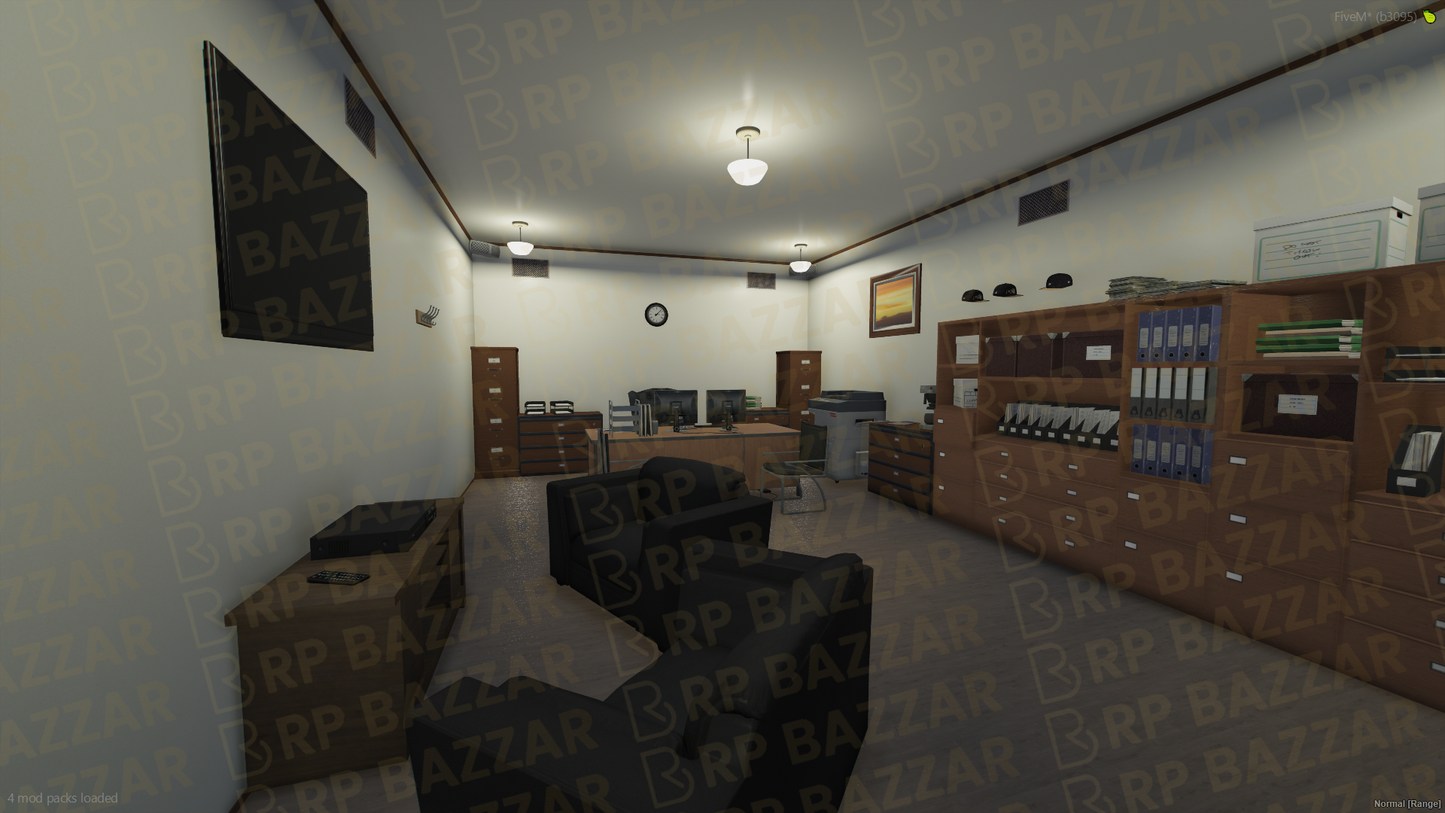 Westside Police Station FiveM MLO — GTA RP Interior — ESX QB QBOX — RPBazzar