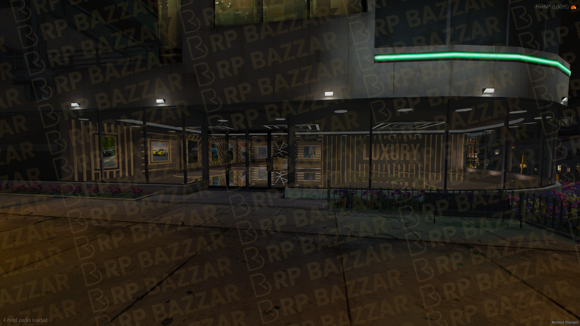 Detailed Vehicle Shop FiveM MLO — GTA RP Interior — ESX QB QBOX — RPBazzar