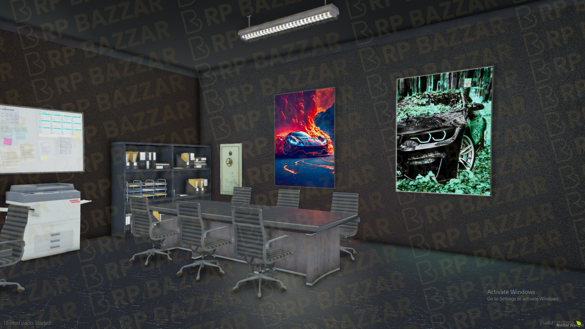 Premium Mechanic Shop FiveM MLO — GTA RP Interior — ESX QB QBOX — RPBazzar