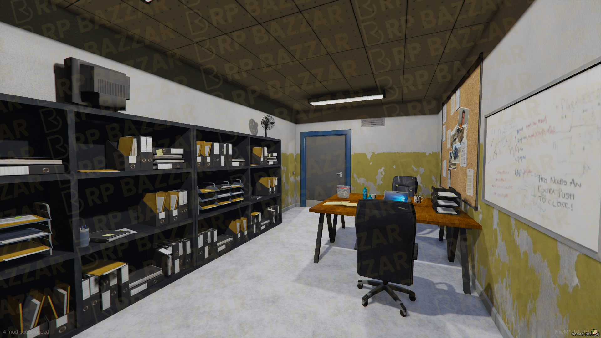 Tactical Police Training FiveM MLO — GTA RP Interior — ESX QB QBOX — RPBazzar