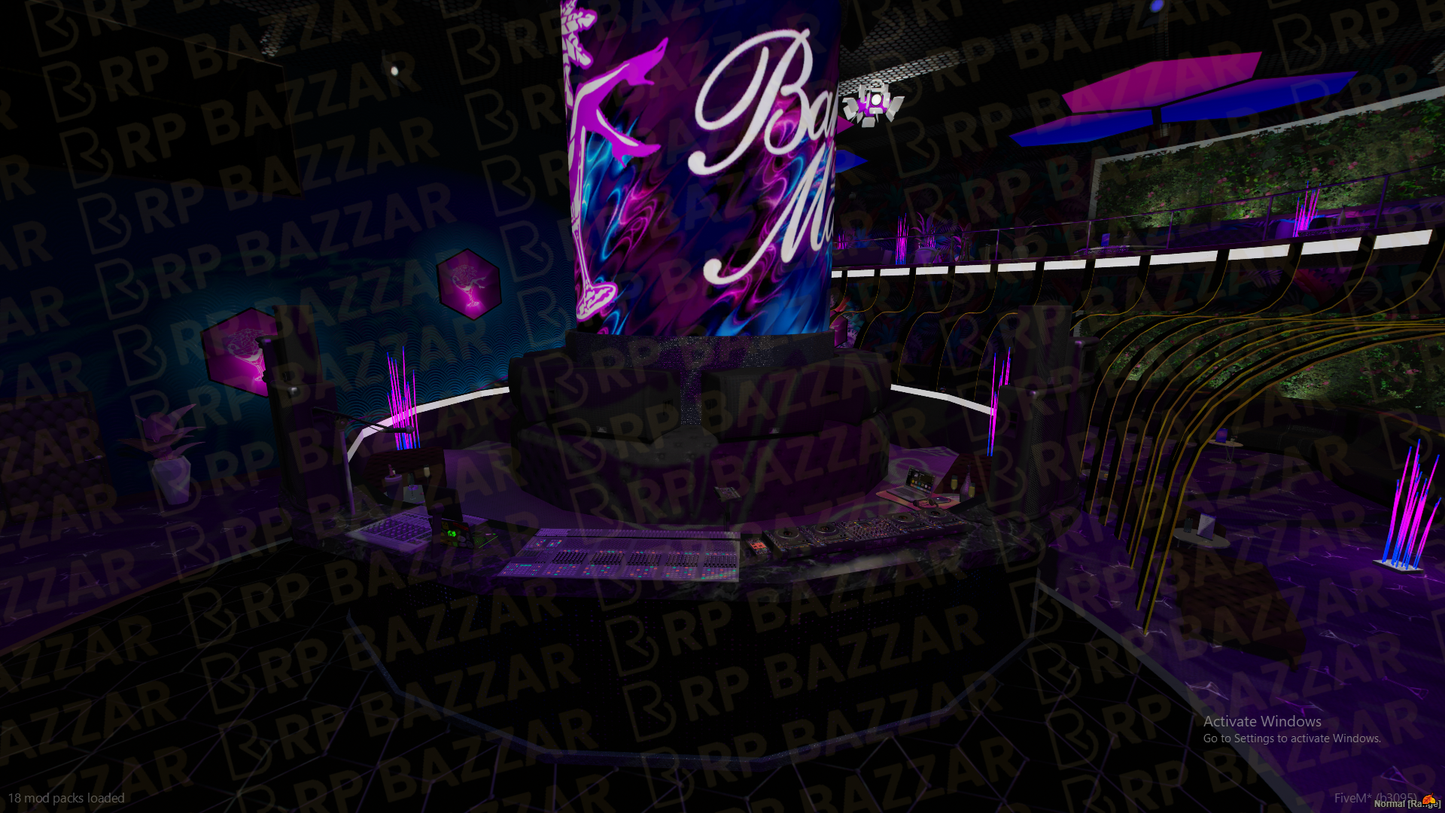 Outlaw Nightclub FiveM MLO — GTA RP Interior — ESX QB QBOX — RPBazzar