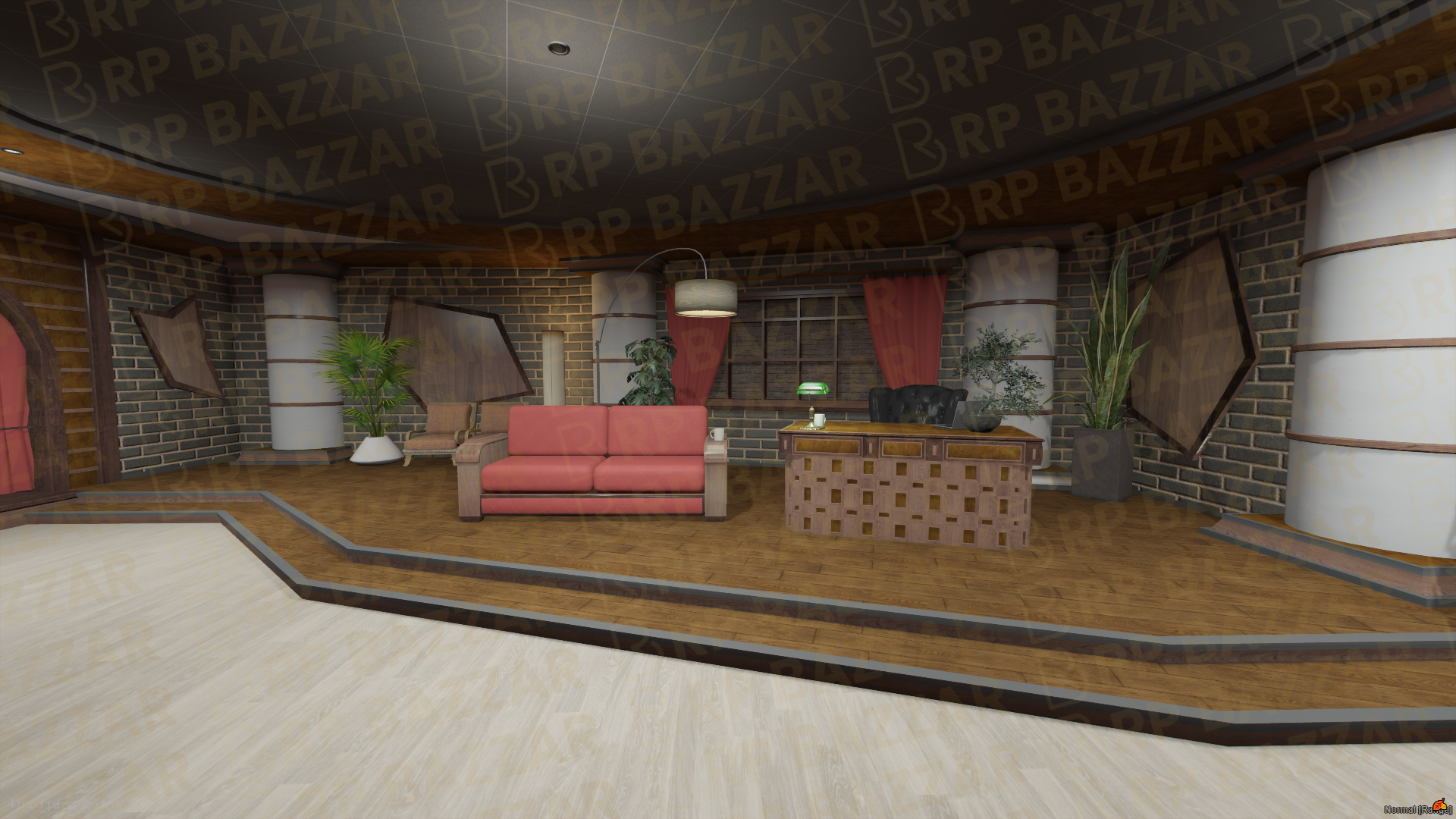 Urban Weazel News FiveM MLO — GTA RP Interior — ESX QB QBOX — RPBazzar