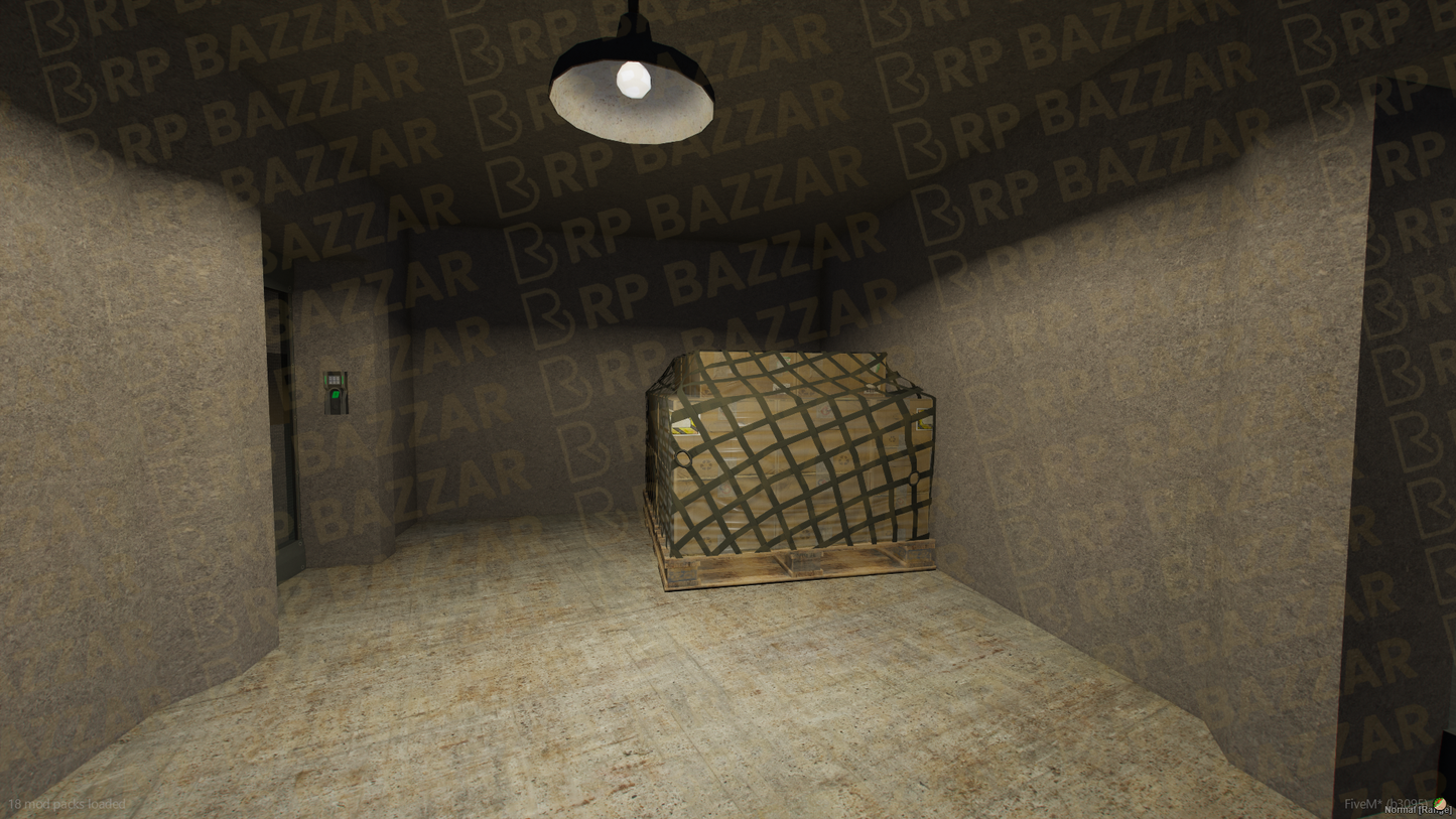 Fortified Bunker FiveM MLO — GTA RP Interior — ESX QB QBOX — RPBazzar