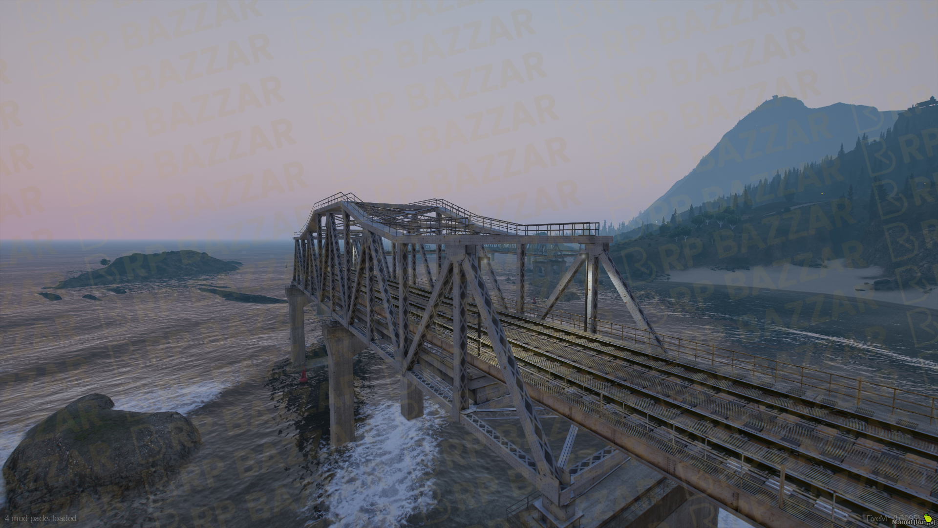 Underground Tunnel & Bridge FiveM MLO — GTA RP Interior — ESX QB QBOX — RPBazzar