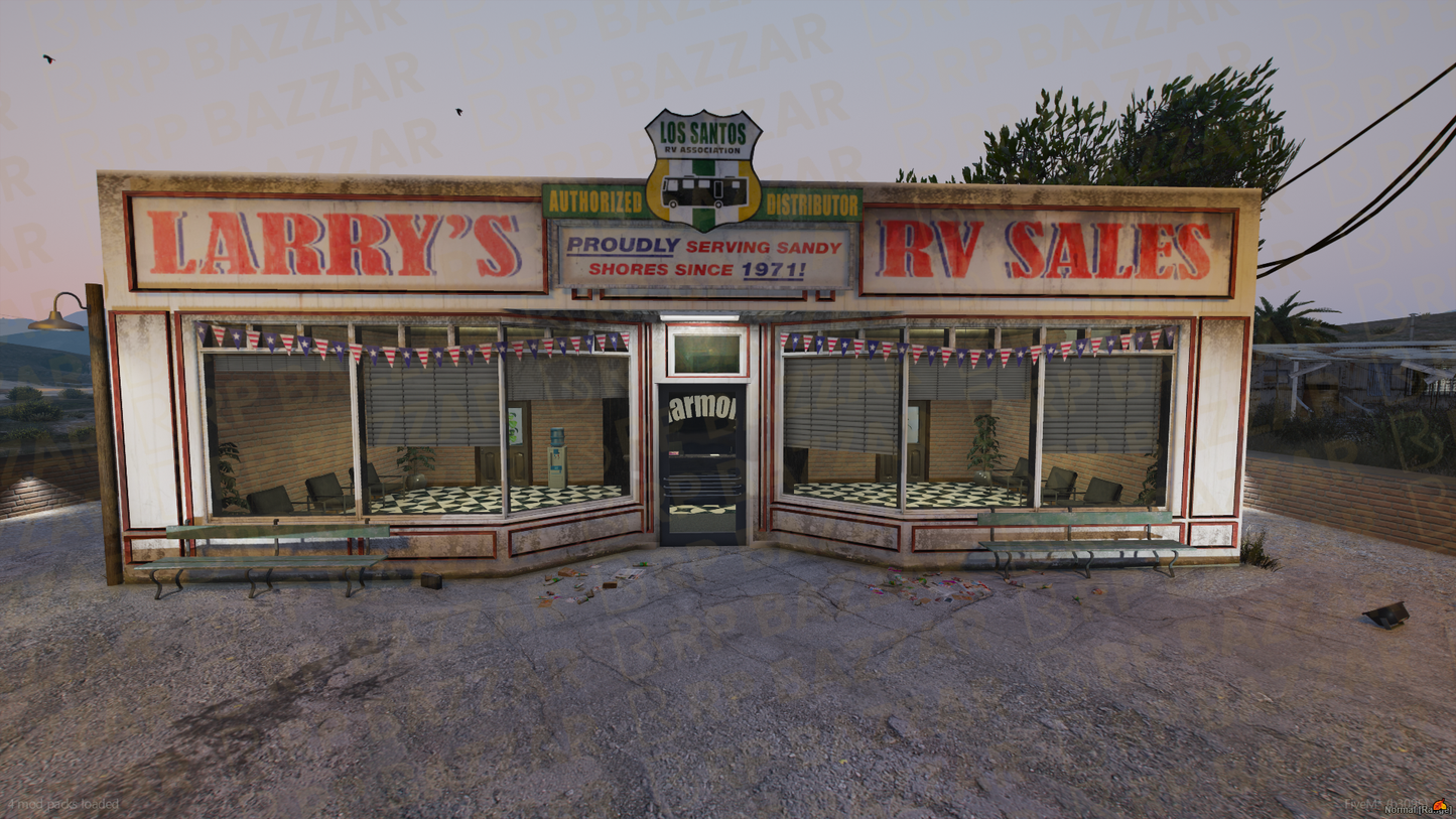 Industrial Vehicle Shop FiveM MLO — GTA RP Interior — ESX QB QBOX — RPBazzar