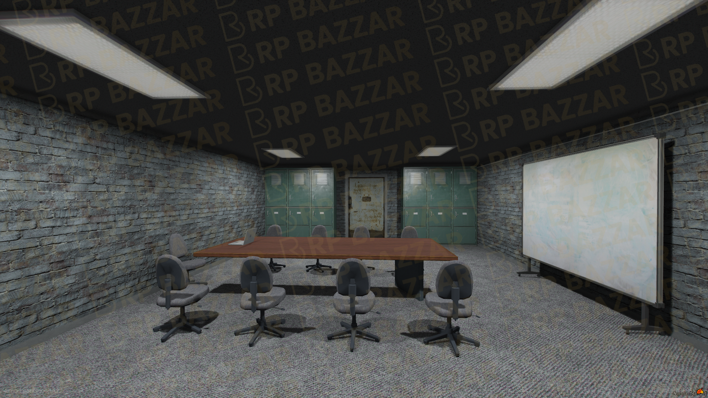 Central Storage Room & Warehouse FiveM MLO — GTA RP Interior — ESX QB QBOX — RPBazzar