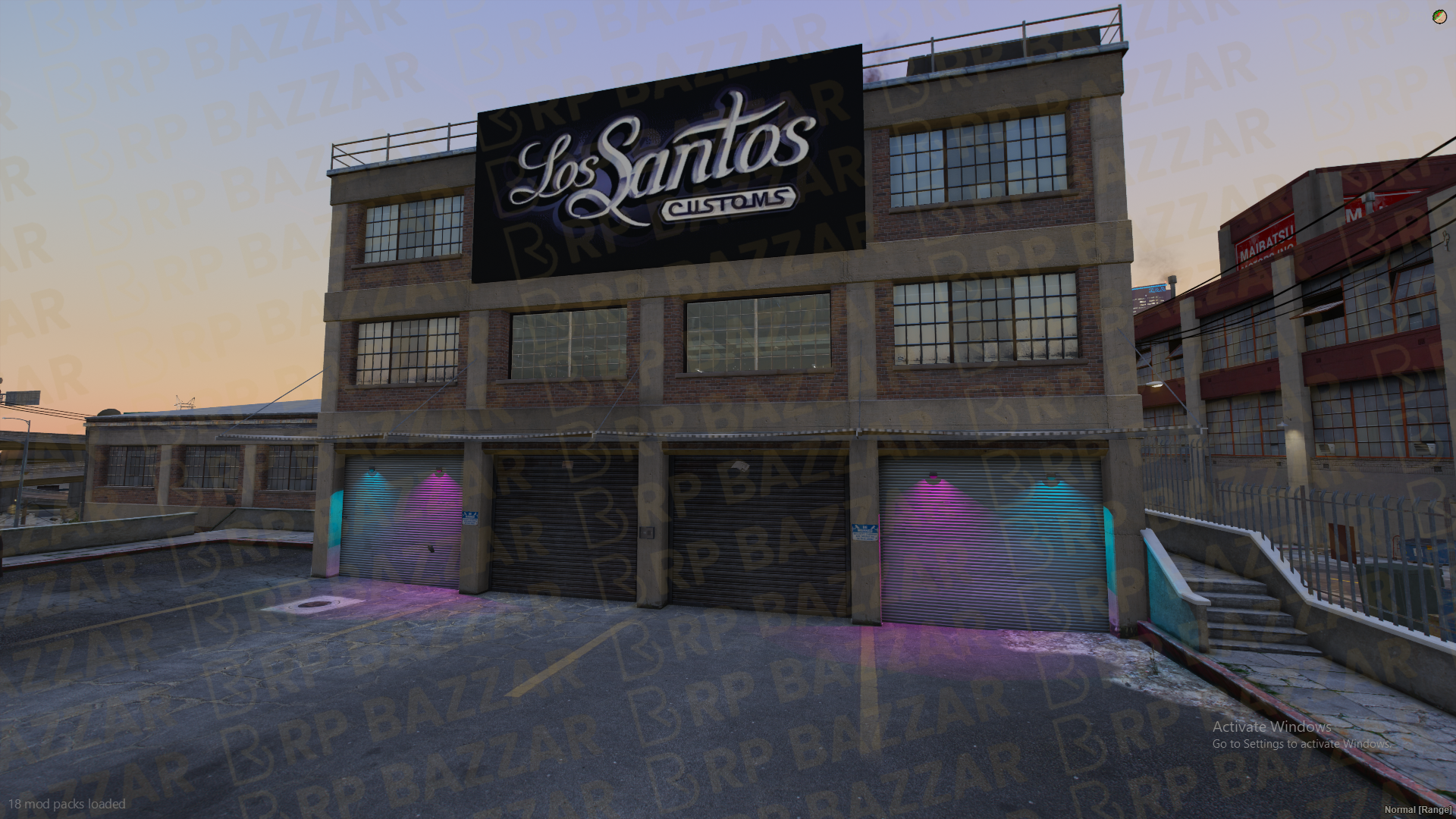 Exotic Mechanic Shop FiveM MLO — GTA RP Interior — ESX QB QBOX — RPBazzar