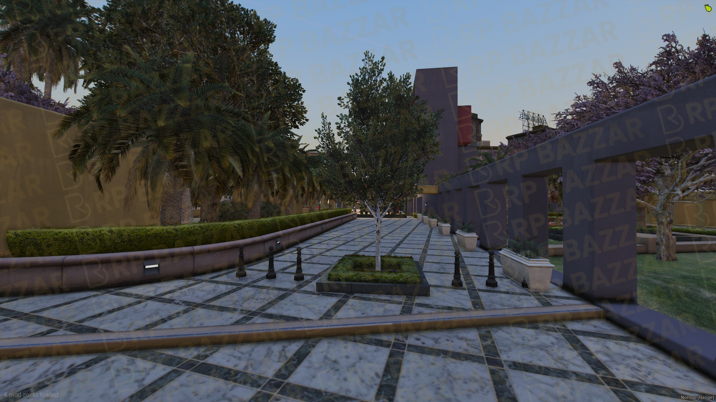 Bustling Legion Square FiveM MLO — GTA RP Interior — ESX QB QBOX — RPBazzar