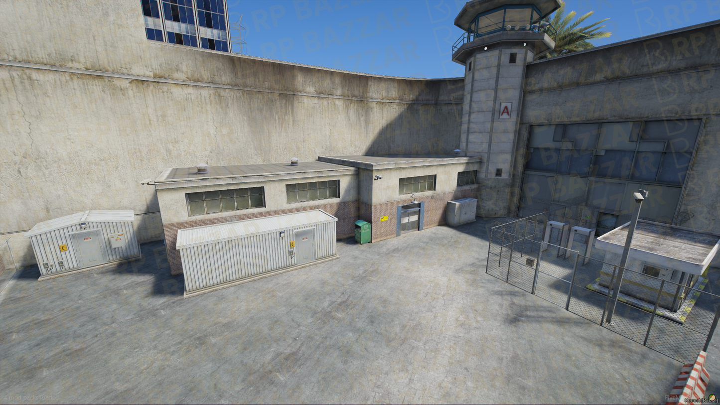 Maximum Prison FiveM MLO — GTA RP Interior — ESX QB QBOX — RPBazzar