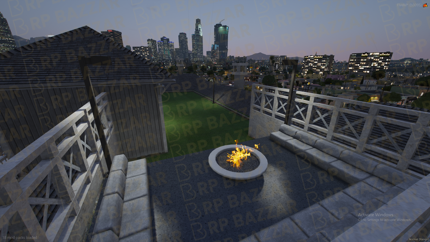 Ballas Gang Garage FiveM MLO — GTA RP Interior — ESX QB QBOX — RPBazzar