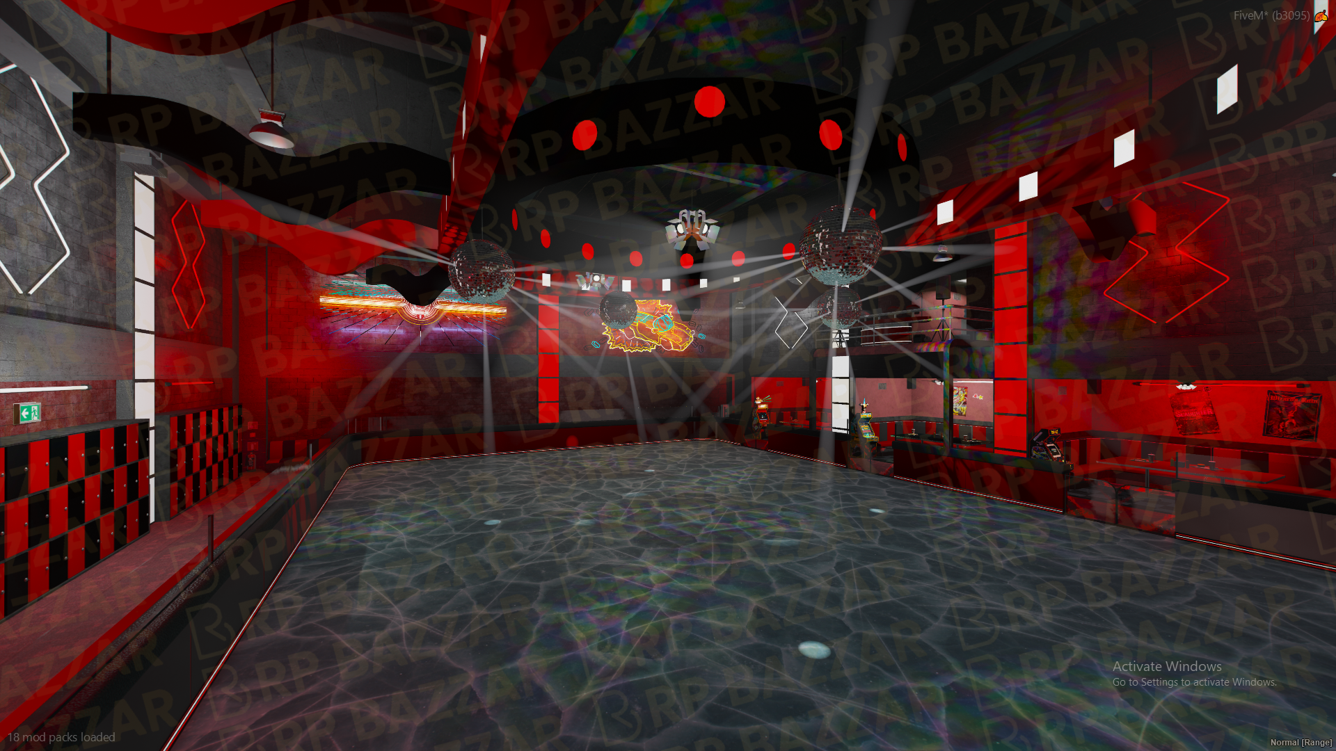 Mega Nightclub FiveM MLO — GTA RP Interior — ESX QB QBOX — RPBazzar