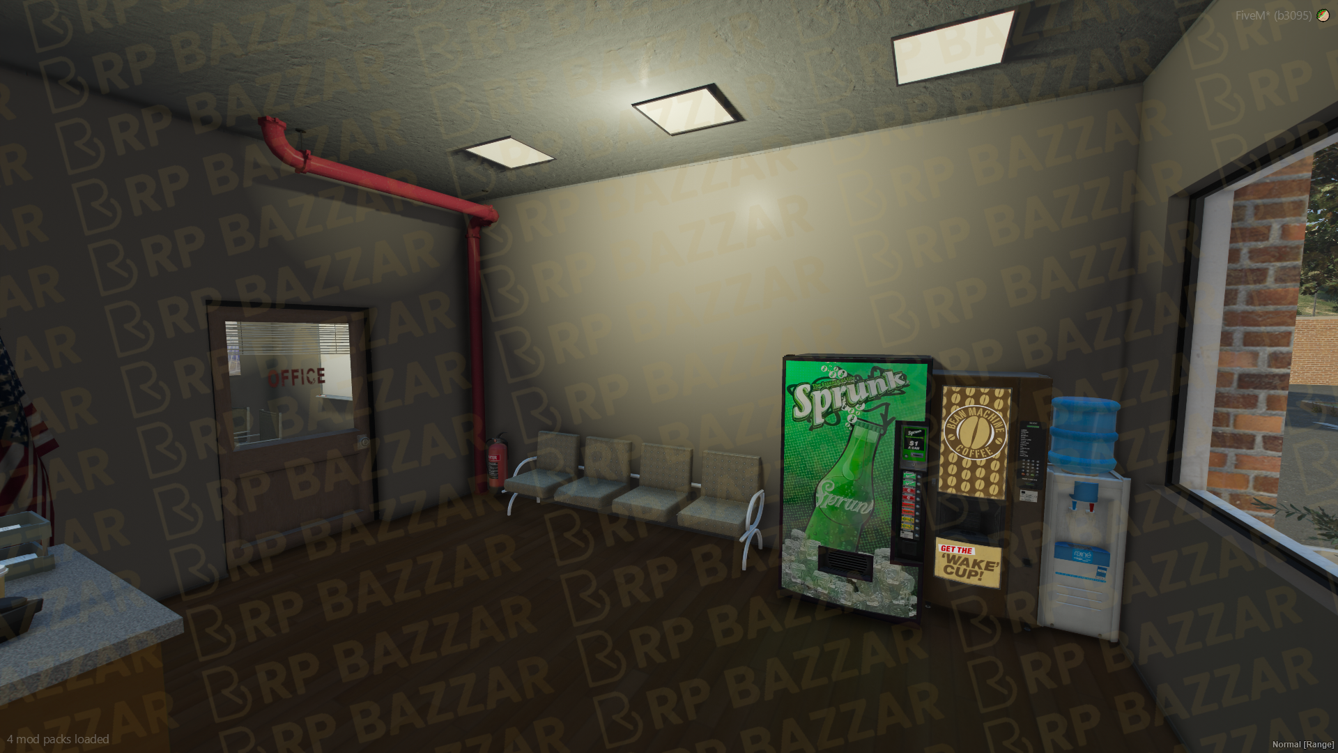 Secure Impound Lot FiveM MLO — GTA RP Interior — ESX QB QBOX — RPBazzar