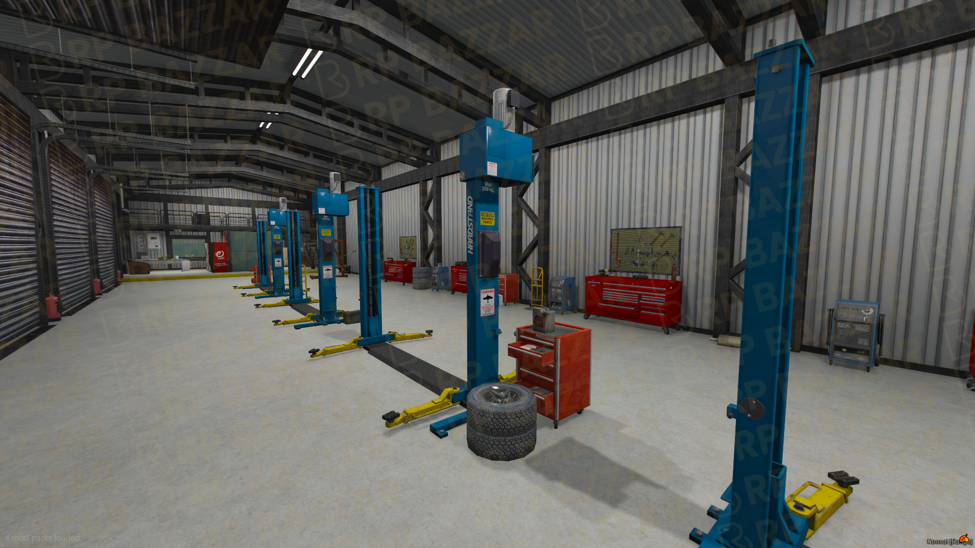 Central Repair Station FiveM MLO — GTA RP Interior — ESX QB QBOX — RPBazzar