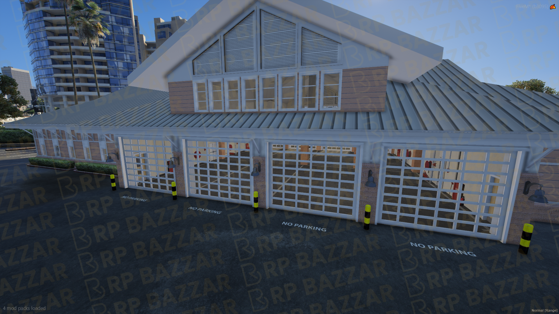 Midtown Fire Department FiveM MLO — GTA RP Interior — ESX QB QBOX — RPBazzar