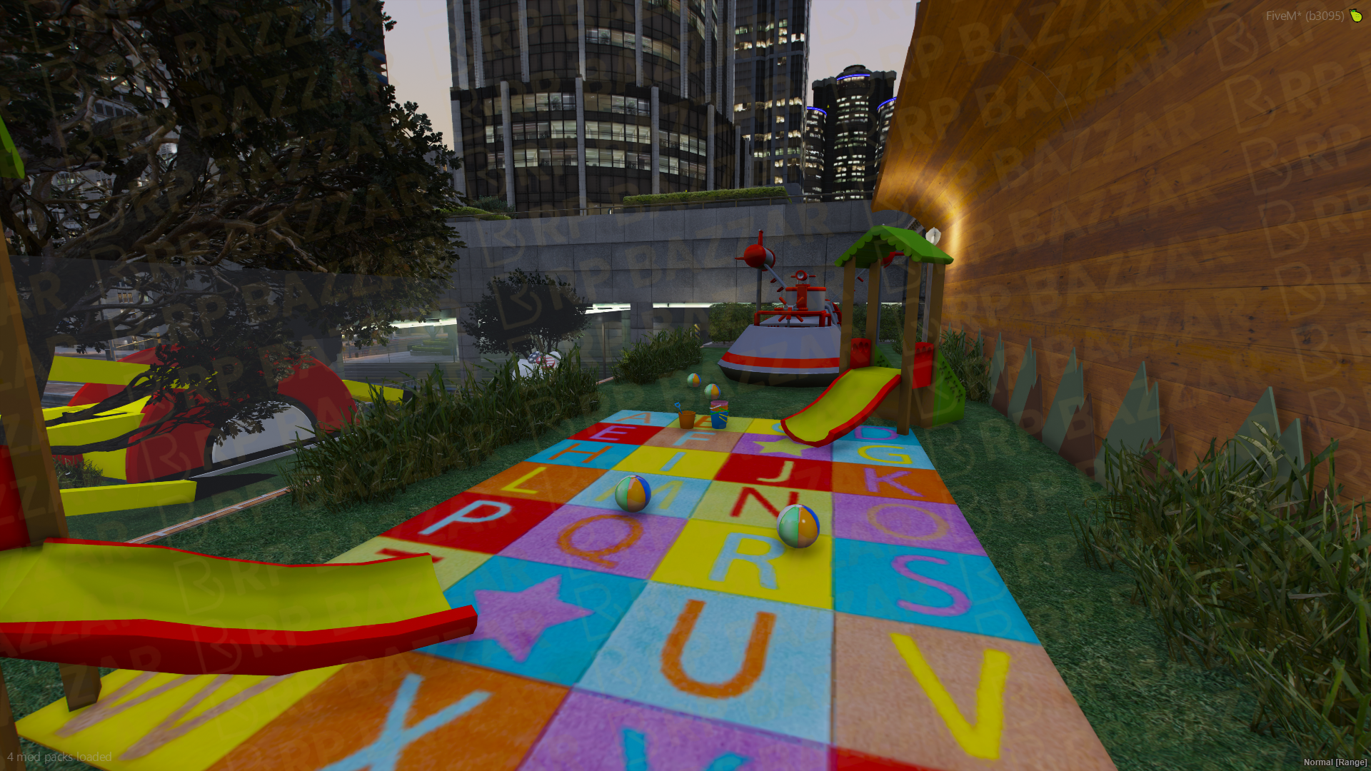 Central Legion Square FiveM MLO — GTA RP Interior — ESX QB QBOX — RPBazzar