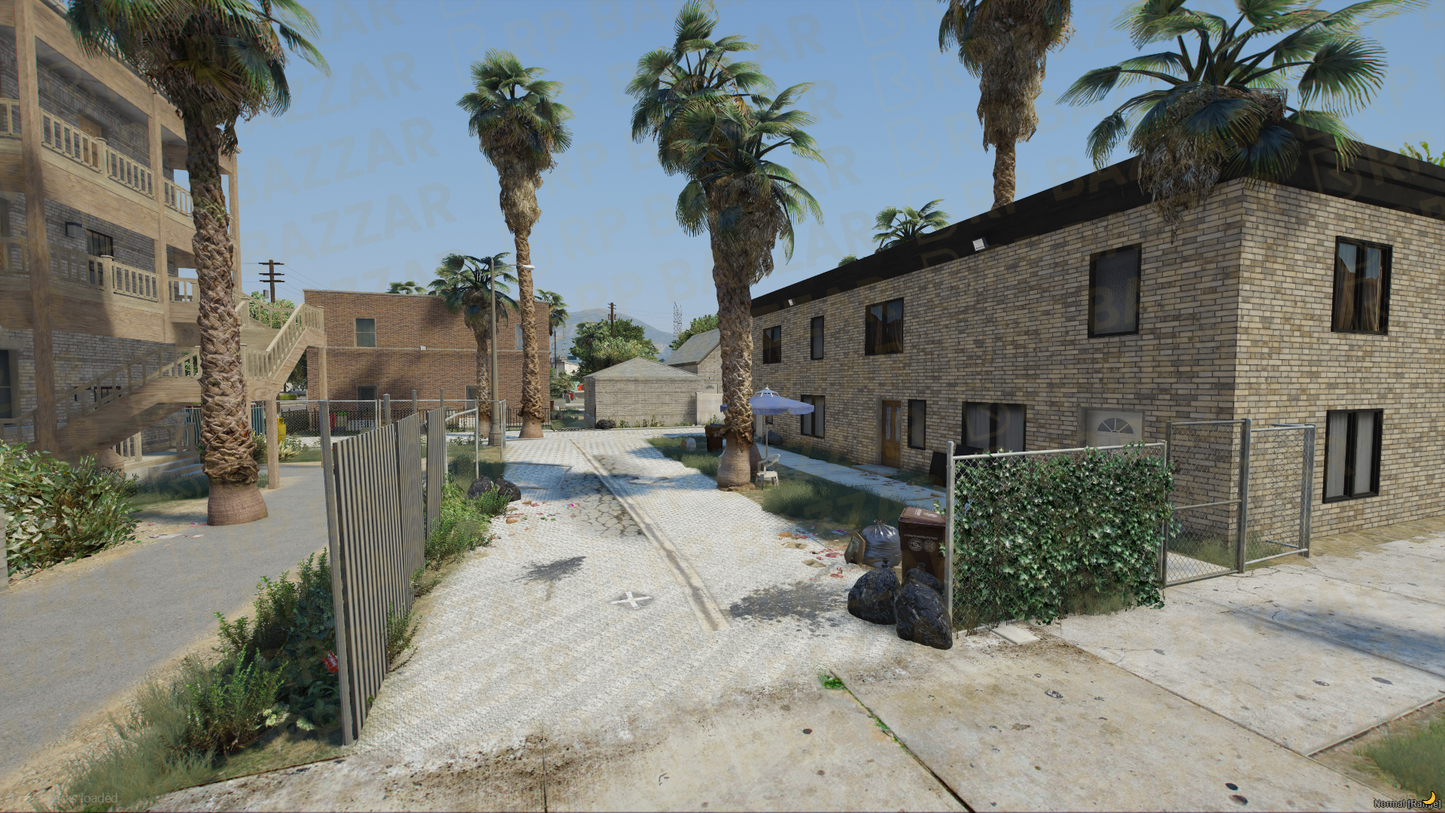 Suburban House Exterior FiveM MLO — GTA RP Interior — ESX QB QBOX — RPBazzar