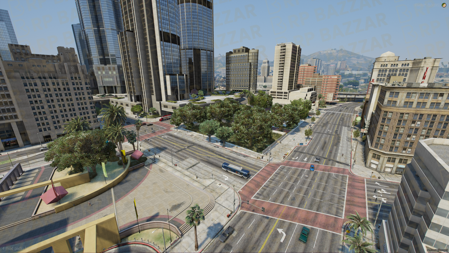 Urban Legion Square FiveM MLO — GTA RP Interior — ESX QB QBOX — RPBazzar