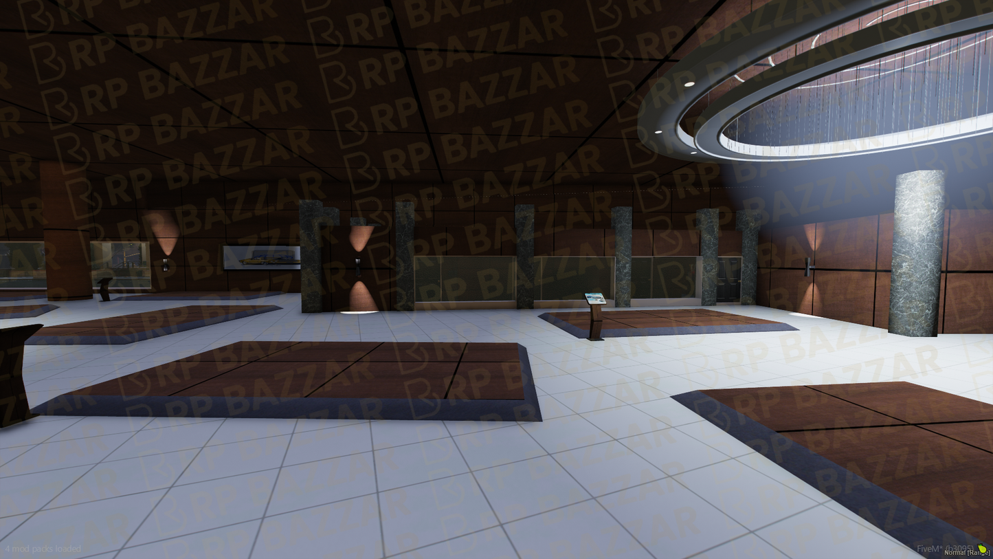 Iconic Vehicle Shop FiveM MLO — GTA RP Interior — ESX QB QBOX — RPBazzar