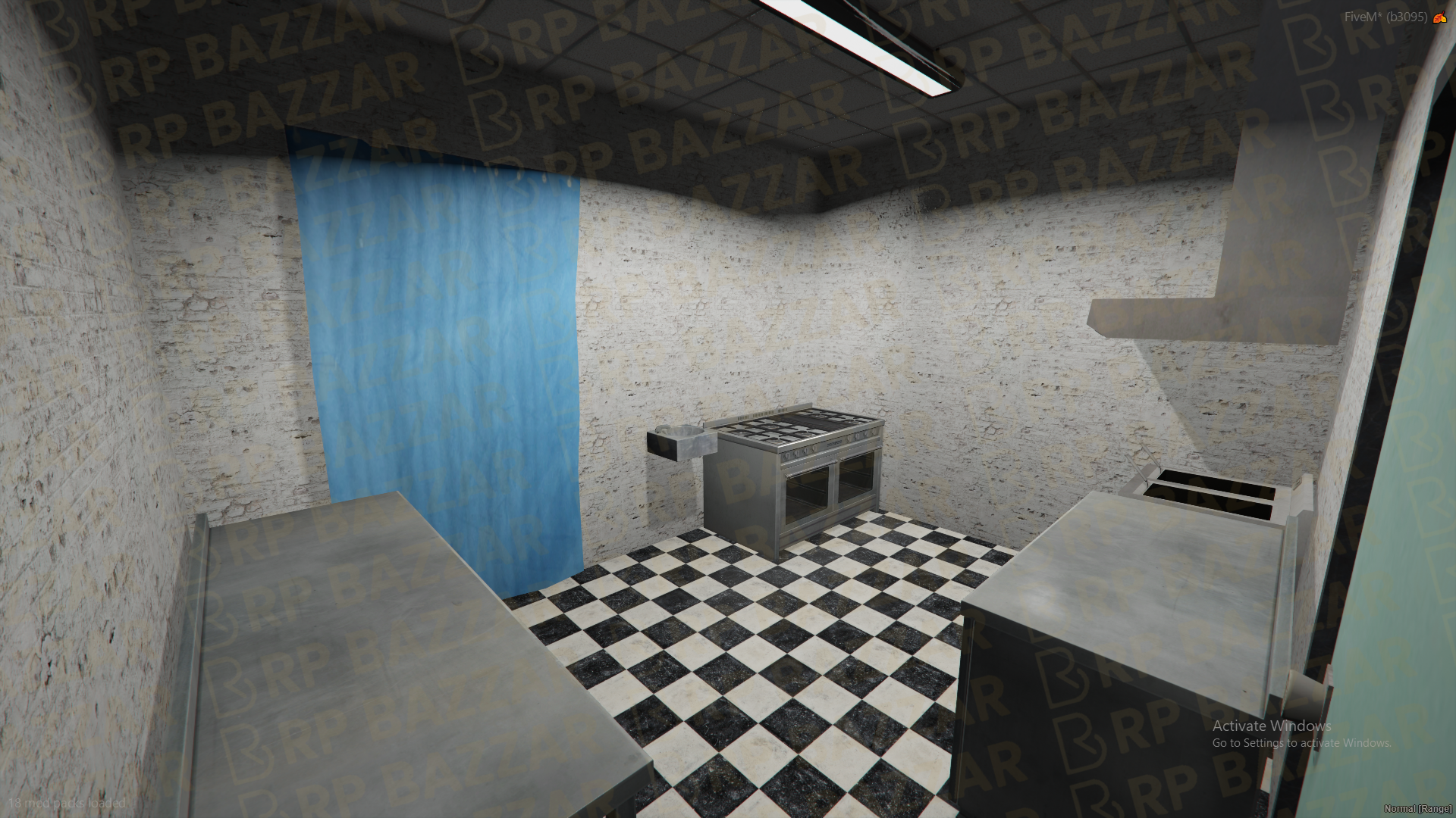 Highway Police Station FiveM MLO — GTA RP Interior — ESX QB QBOX — RPBazzar