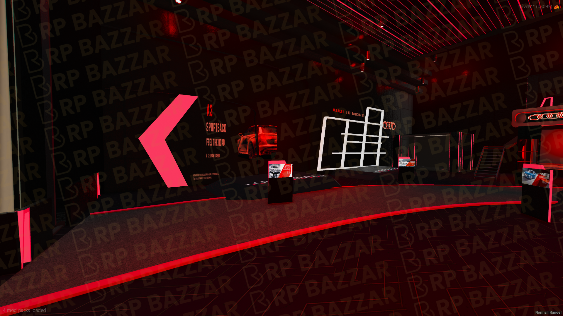 Urban Vehicle Shop FiveM MLO — GTA RP Interior — ESX QB QBOX — RPBazzar