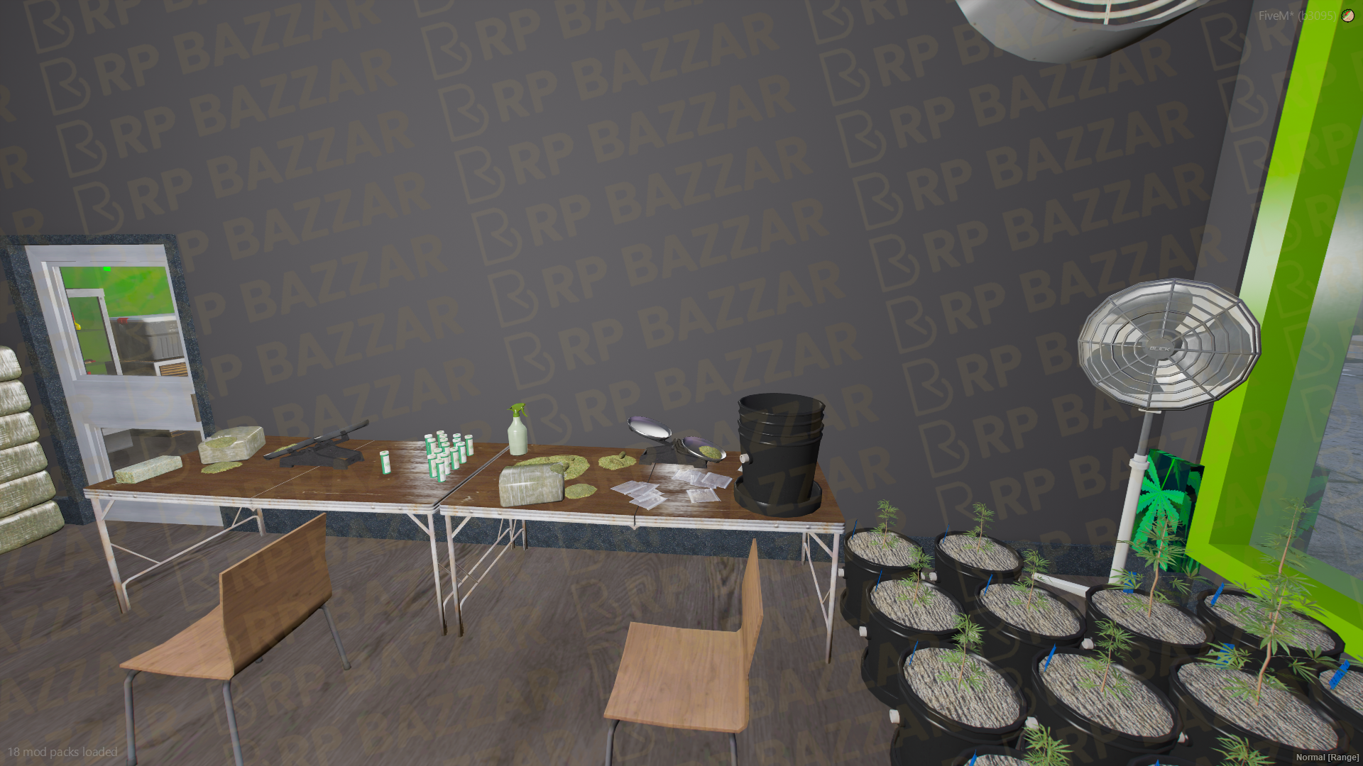 Backstreet Weed Store FiveM MLO — GTA RP Interior — ESX QB QBOX — RPBazzar