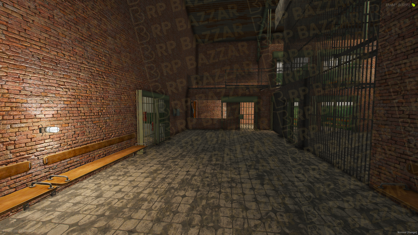 Underground Prison FiveM MLO — GTA RP Interior — ESX QB QBOX — RPBazzar