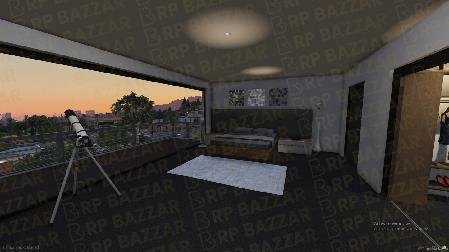 Hip House FiveM MLO — GTA RP Interior — ESX QB QBOX — RPBazzar